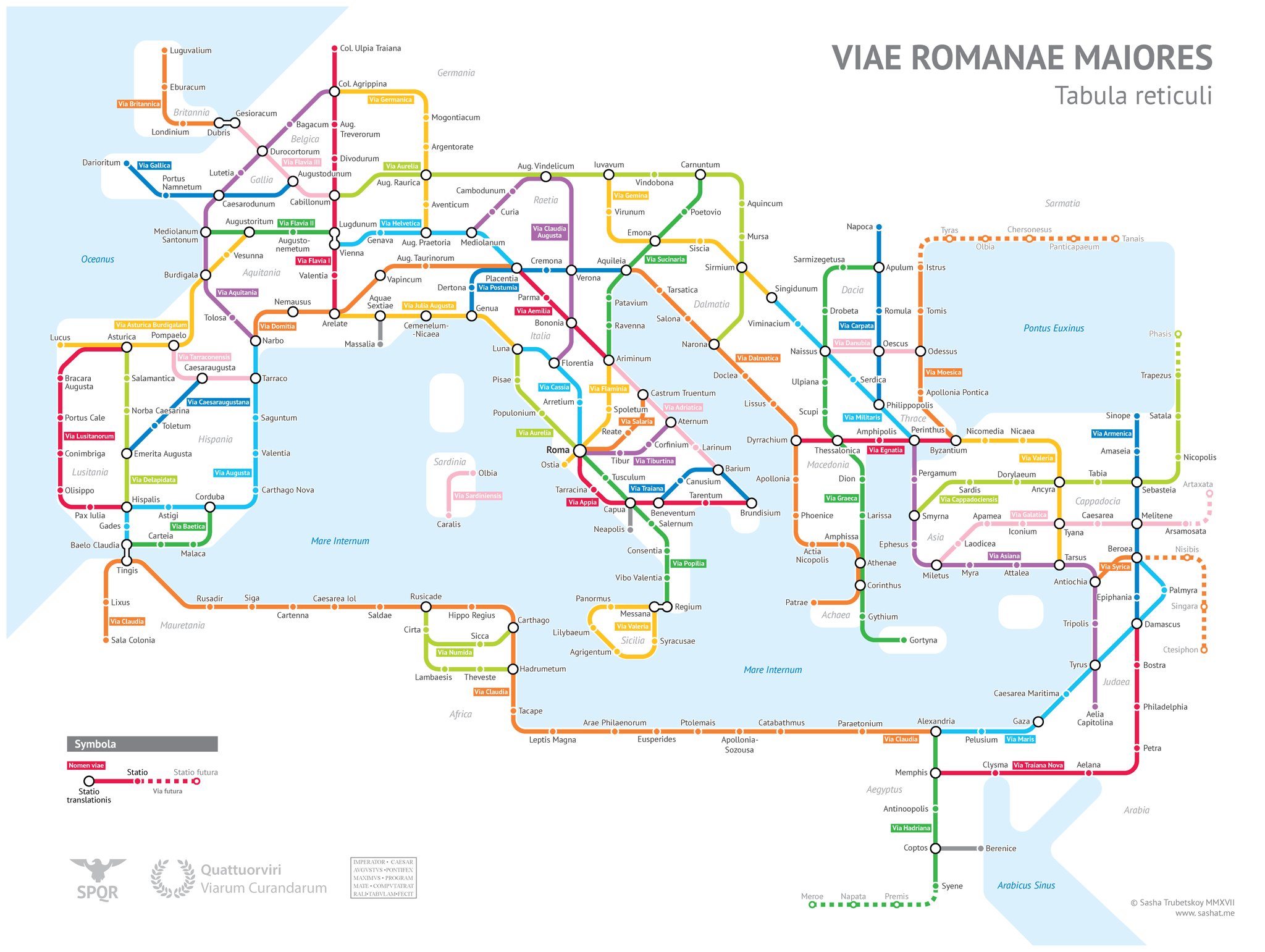 Tube map of Europe