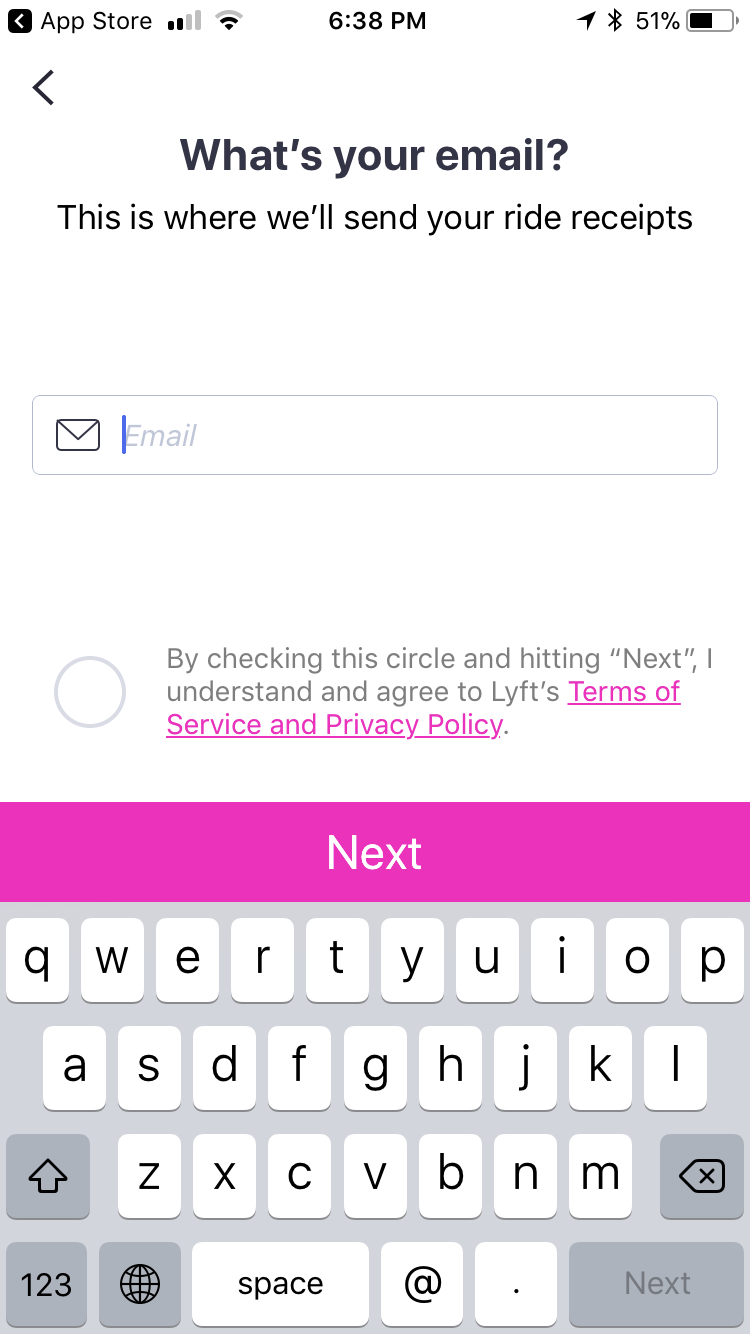 lyft onboarding